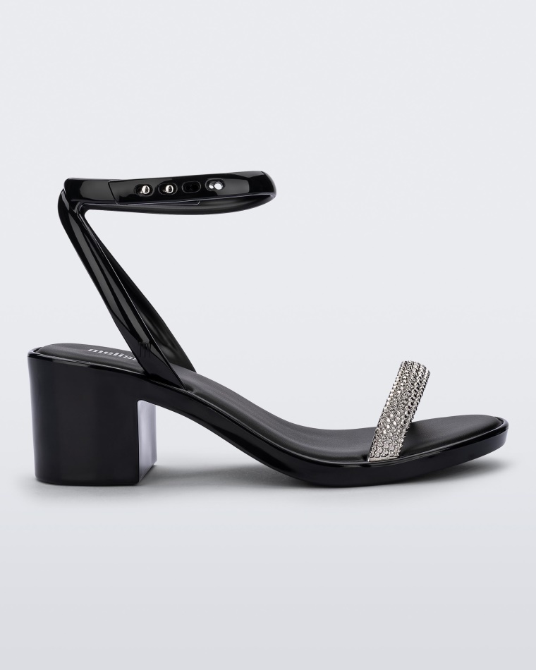 black_shiny_heel_melissa.jpg Black Shiny Heel Melissa - Image 1