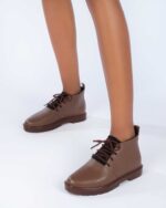 Brown Fluffy Boot Melissa - Image 2