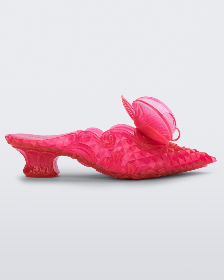 court_shoe_flower_y_project_pink_melissa.jpg Court Shoe Flower Y Project Pink Melissa - Image 1