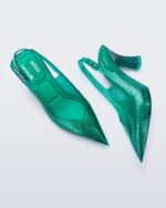 Green Slingback Heel Larroudé Melissa - Image 4