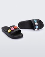 Melissa Beach Slide Next Gen Bt21 Black - Image 2