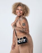 Melissa Black Mini Cross Bag Buckle Up Viktor & Rolf - Image 2
