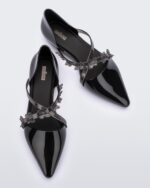 Melissa Black Pointy Stripe Fly - Image 4
