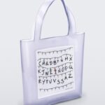 Melissa Clear Canvas Bag Stranger Things