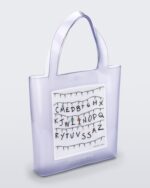 Melissa Clear Canvas Bag Stranger Things