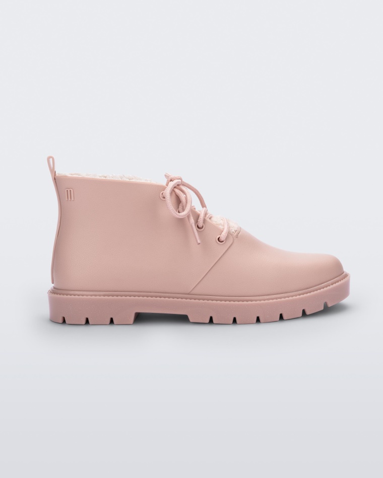 melissa_fluffy_boot_pink.jpg Melissa Fluffy Boot Pink - Image 1