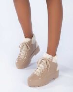 Melissa Fluffy Sneaker Beige - Image 2