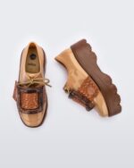 Melissa Kick Off Buckle Up Viktor & Rolf Brown