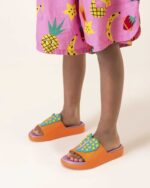 Melissa Mini Cloud Slide Fábula Infantil Orange - Image 2
