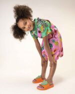 Melissa Mini Cloud Slide Fábula Infantil Orange - Image 5