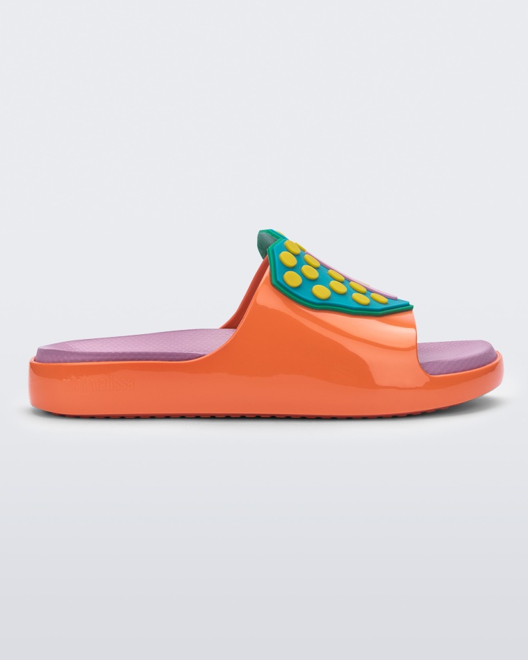 melissa_mini_cloud_slide_fabula_infantil_orange.jpg Melissa Mini Cloud Slide Fábula Infantil Orange - Image 1