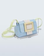 Melissa Mini Cross Bag Buckle Up Viktor & Rolf Blue - Image 6