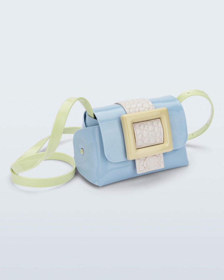 melissa_mini_cross_bag_buckle_up_viktor_rolf_blue.jpg Melissa Mini Cross Bag Buckle Up Viktor & Rolf Blue - Image 1