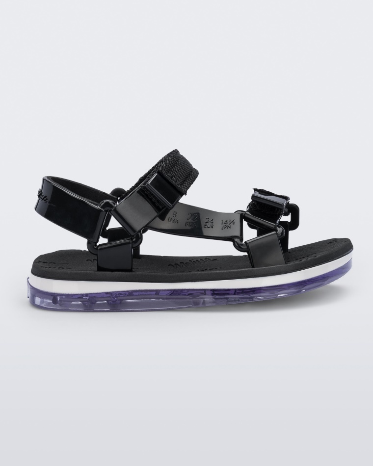 melissa_mini_papete_rider_baby_black.jpg Melissa Mini Papete Rider Baby Black - Image 1