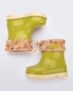 Melissa Mini Rain Boot Baby Green - Image 3