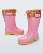Melissa Mini Rain Boot Kids Pink - Image 3