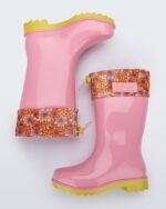 Melissa Mini Rain Boot Kids Pink - Image 4