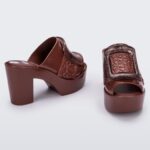 Melissa Mule Buckle Up Viktor & Rolf Brown