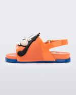 Melissa Orange Mini Beach Slide Sandal Mickey And Friends Baby - Image 2