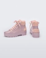 Melissa Pink Fluffy Sneaker - Image 3
