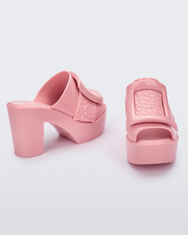 melissa_pink_mule_buckle_up_viktor_rolf.jpg Melissa Pink Mule Buckle Up Viktor & Rolf - Image 1