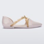 Melissa Pointy Stripe Fly Beige