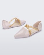 Melissa Pointy Stripe Fly Beige - Image 3