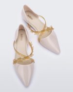 Melissa Pointy Stripe Fly Beige - Image 4