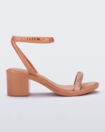 Melissa Shiny Heel Brown