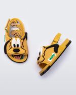Mini Beach Slide Sandal Mickey And Friends Baby Yellow Melissa - Image 3
