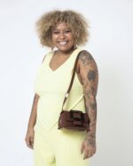 Mini Cross Bag Buckle Up Viktor & Rolf Brown Melissa - Image 2