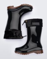 Mini Rain Boot Kids Melissa Black - Image 3
