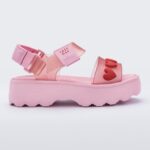 Pink Melissa Kick Off Sandal Lazy Oaf