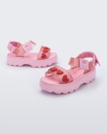 Pink Melissa Kick Off Sandal Lazy Oaf - Image 3