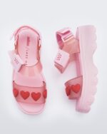 Pink Melissa Kick Off Sandal Lazy Oaf - Image 4