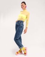 Pink Melissa Kick Off Sandal Lazy Oaf - Image 6