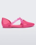 Pink Melissa Pointy Stripe Fly