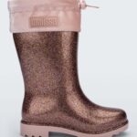 Pink Mini Rain Boot Kids Melissa