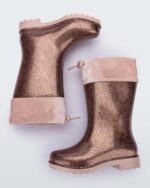 Pink Mini Rain Boot Kids Melissa - Image 3