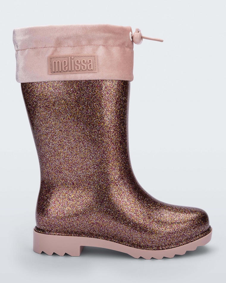 pink_mini_rain_boot_kids_melissa.jpg Pink Mini Rain Boot Kids Melissa - Image 1