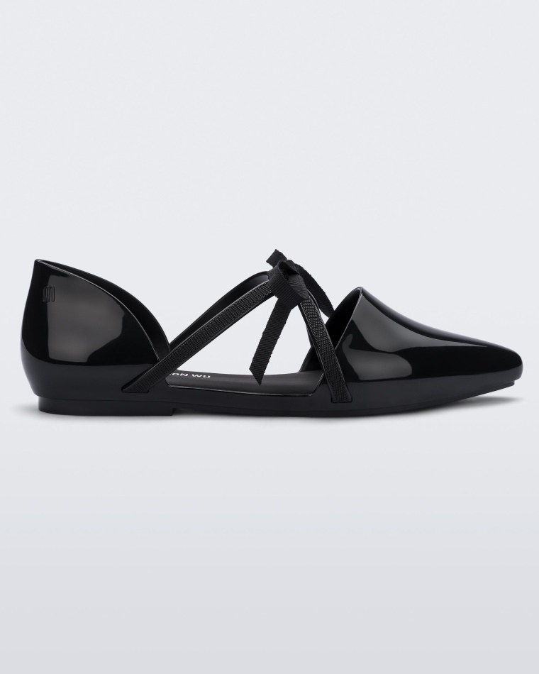 pointy_stripe_jason_wu_black_melissa.jpg Pointy Stripe Jason Wu Black Melissa - Image 1