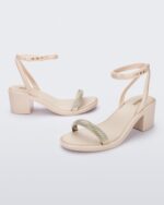 Shiny Heel Beige Melissa - Image 3