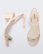 Shiny Heel Beige Melissa - Image 4