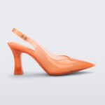 Slingback Heel Larroudé Melissa Orange