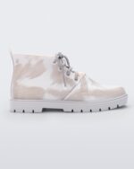 White Fluffy Boot Melissa