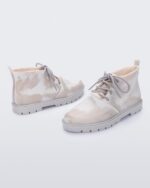 White Fluffy Boot Melissa - Image 3